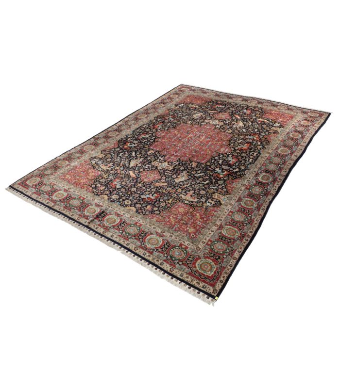 Tabriz 70raj on silk warp