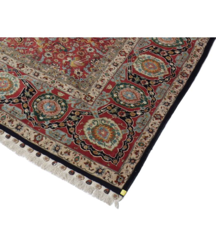 Tabriz 70raj on silk warp