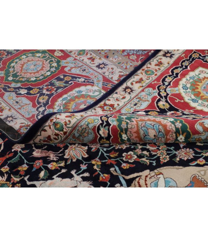 Tabriz 70raj on silk warp