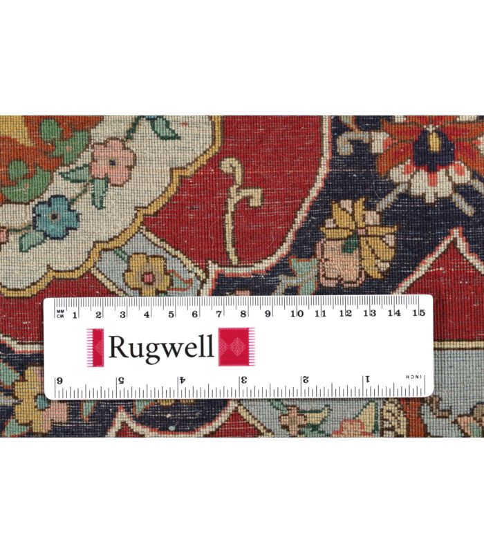 Tabriz 70raj on silk warp