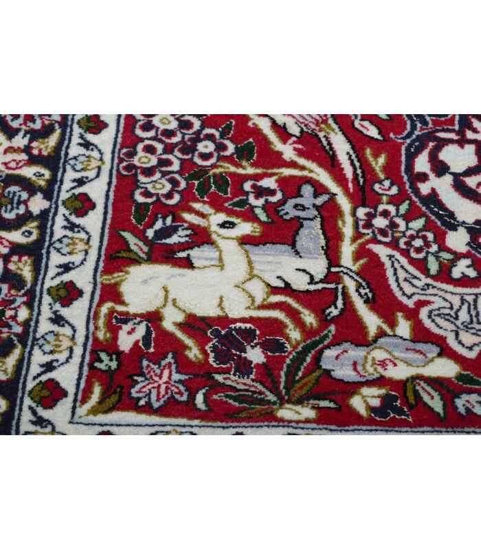 Isfahan on silk warp