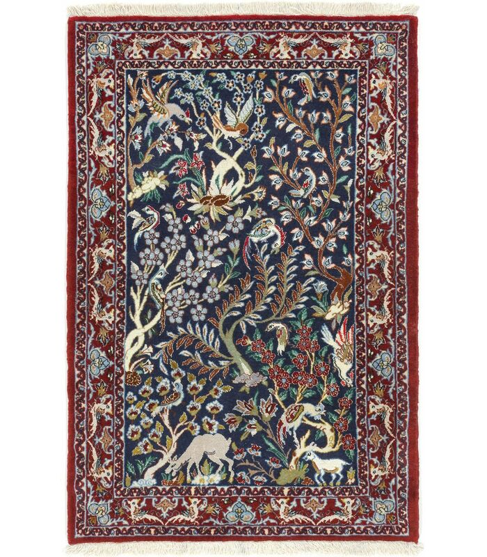 Isfahan on silk warp