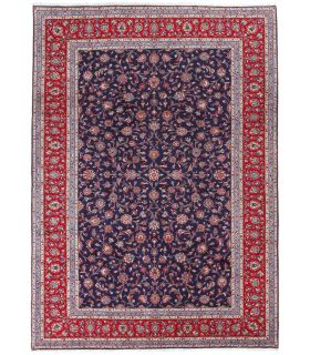 Kashan mit Seidenanteil