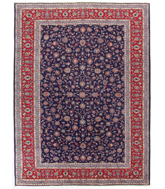 Kashan mit Seidenanteil