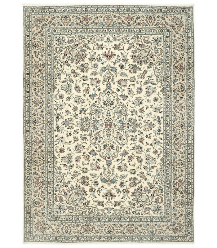 Kashan mit Seidenanteil