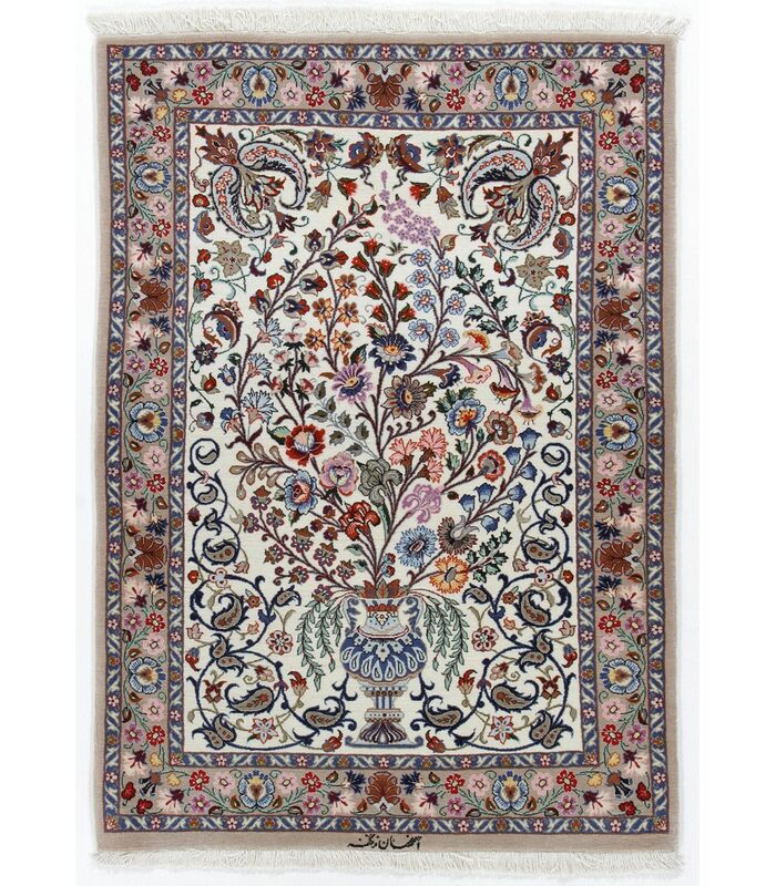 Isfahan on silk warp