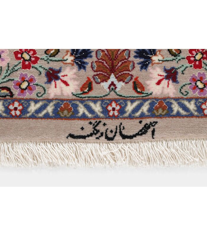 Isfahan on silk warp