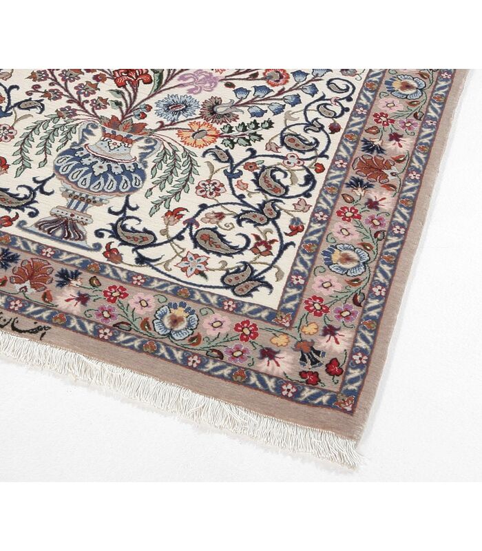 Isfahan on silk warp