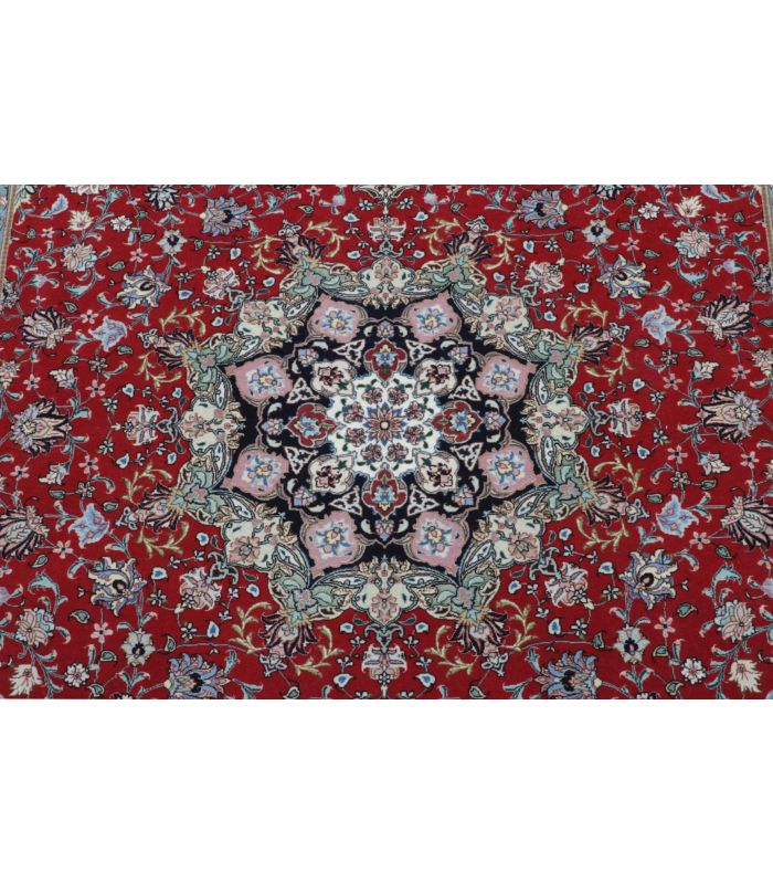 Tabriz 70raj on silk warp