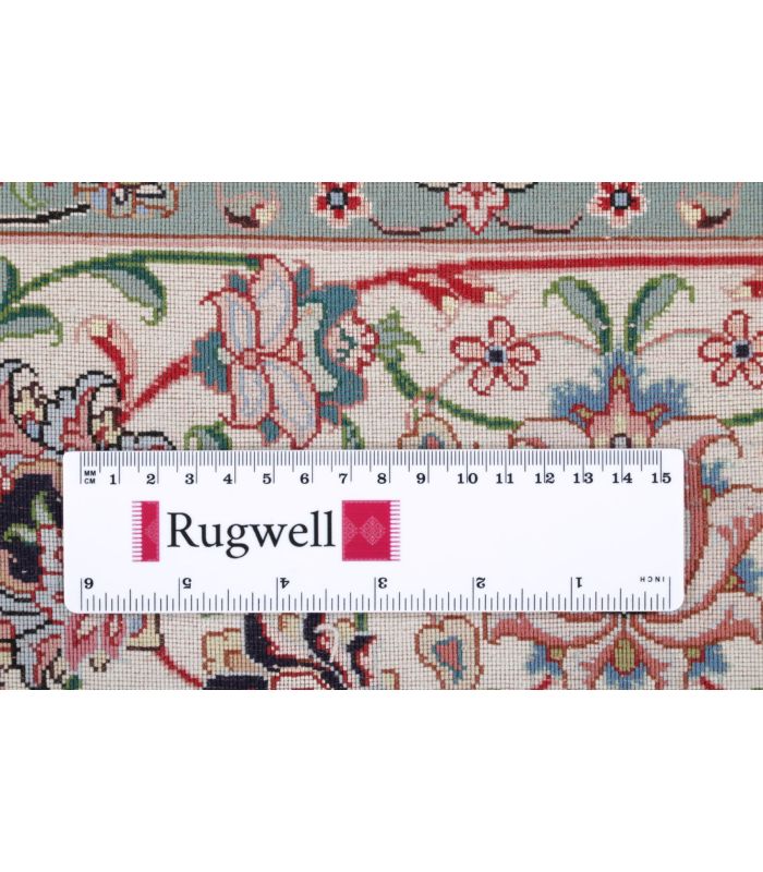 Tabriz 70raj on silk warp