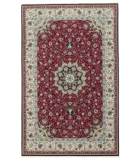 Tabriz 50raj on silk warp