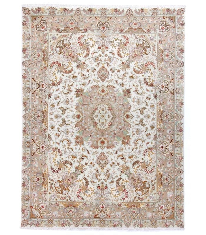 Tabriz 50raj on silk warp