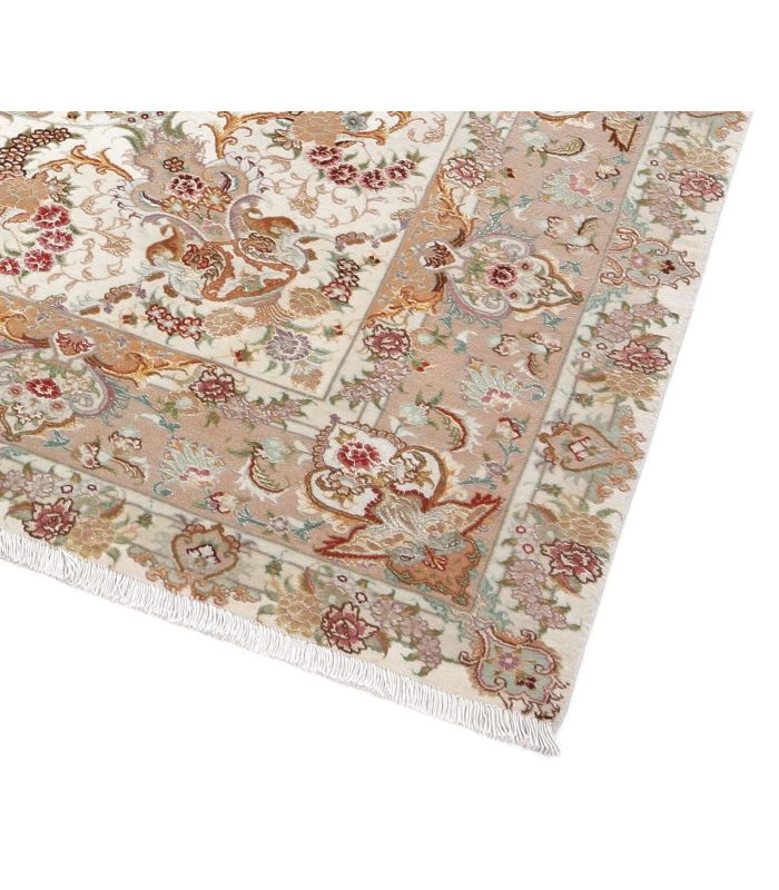 Tabriz 50raj on silk warp