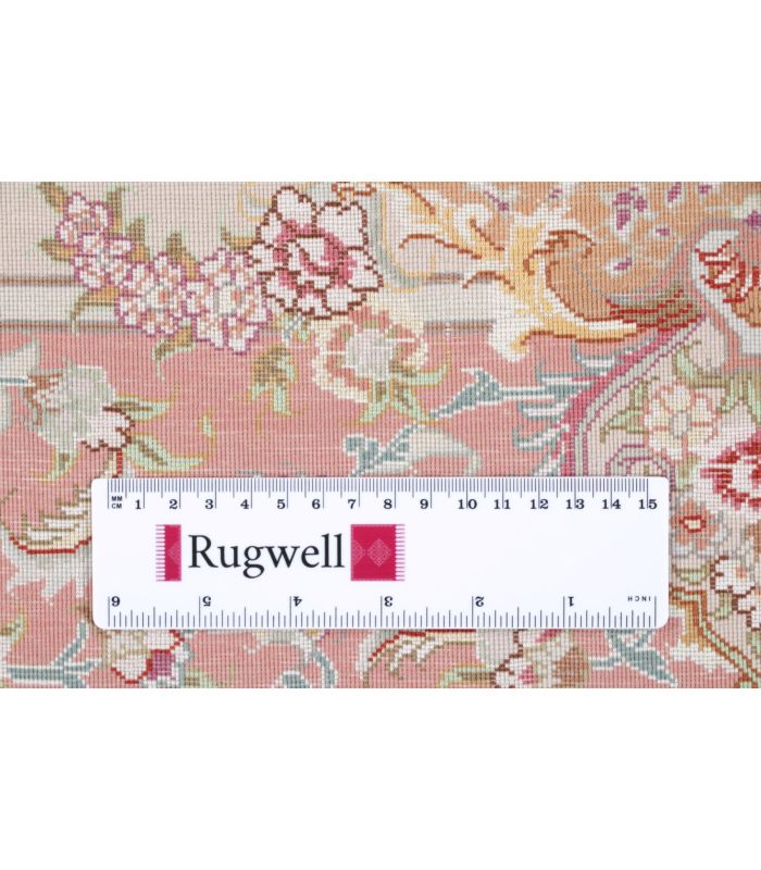 Tabriz 50raj on silk warp