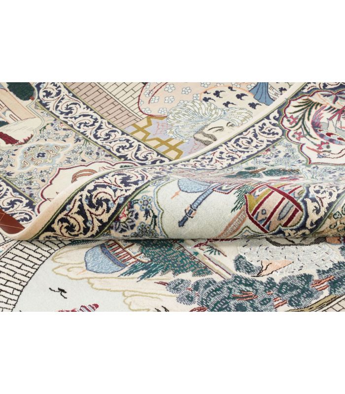 Isfahan on silk warp