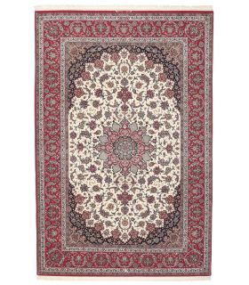 Isfahan on silk warp