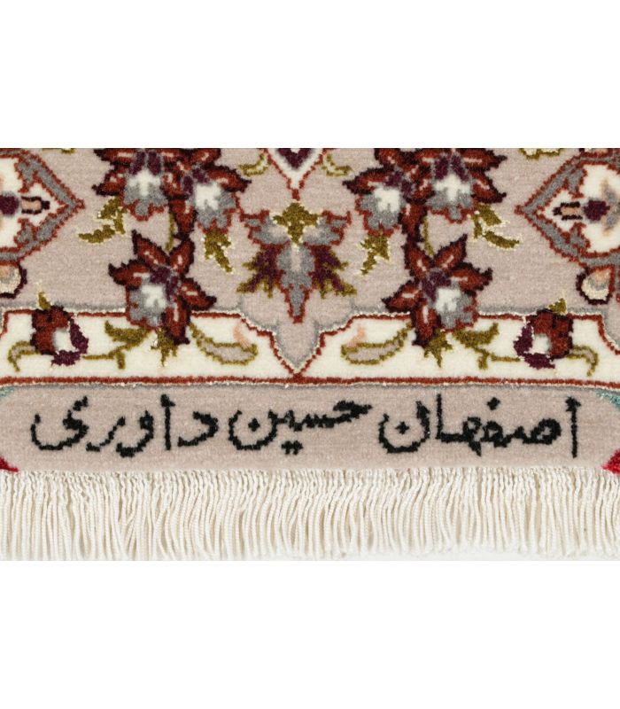 Isfahan on silk warp