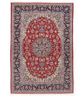 Isfahan on silk warp