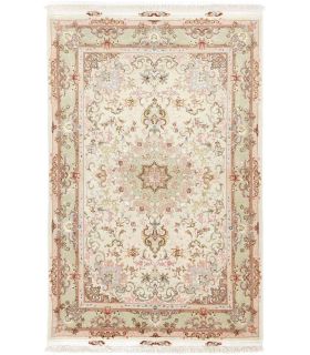 Tabriz 70raj on silk warp