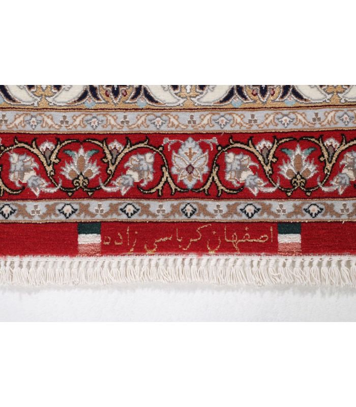Isfahan on silk warp
