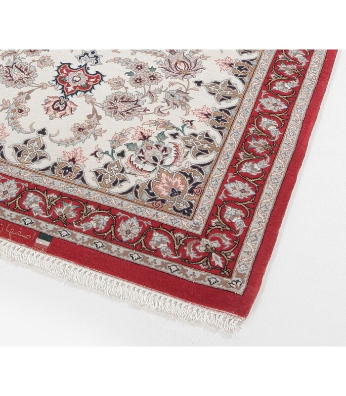 Isfahan on silk warp