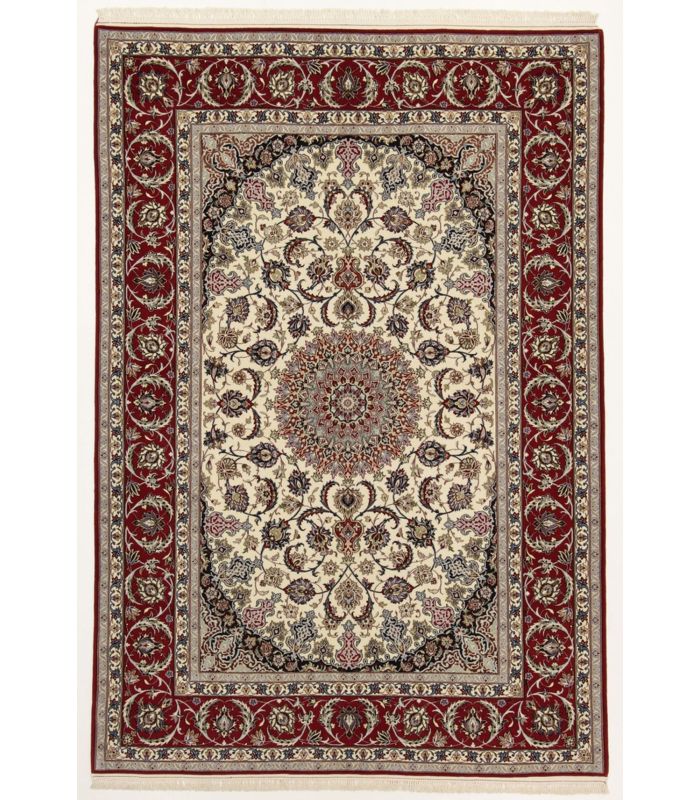 Isfahan on silk warp