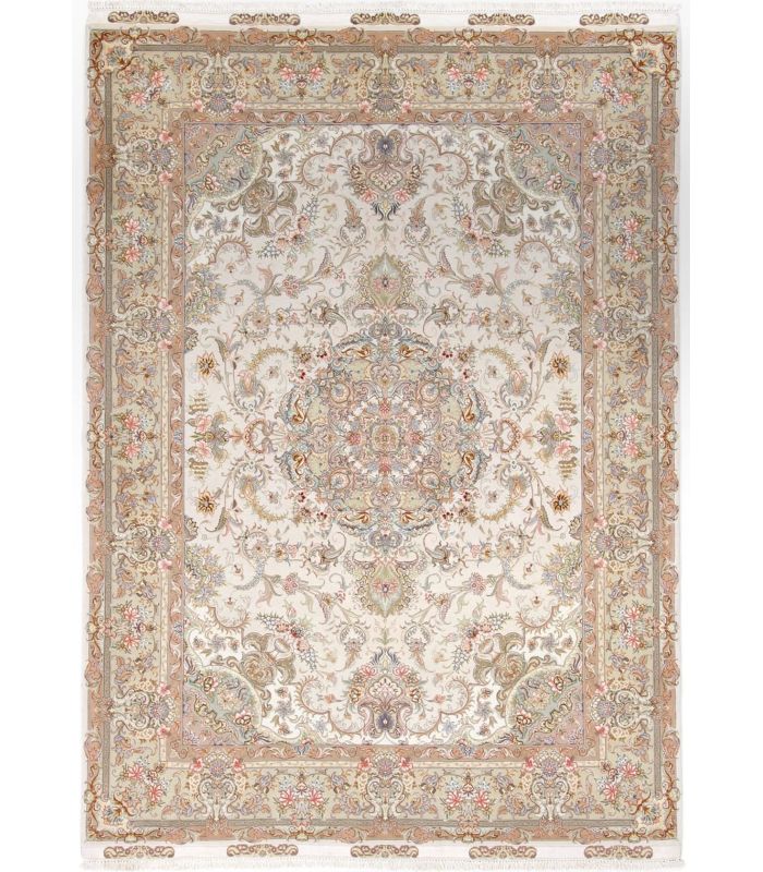 Tabriz 70raj on silk warp