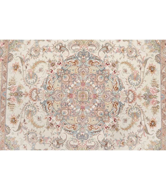 Tabriz 70raj on silk warp