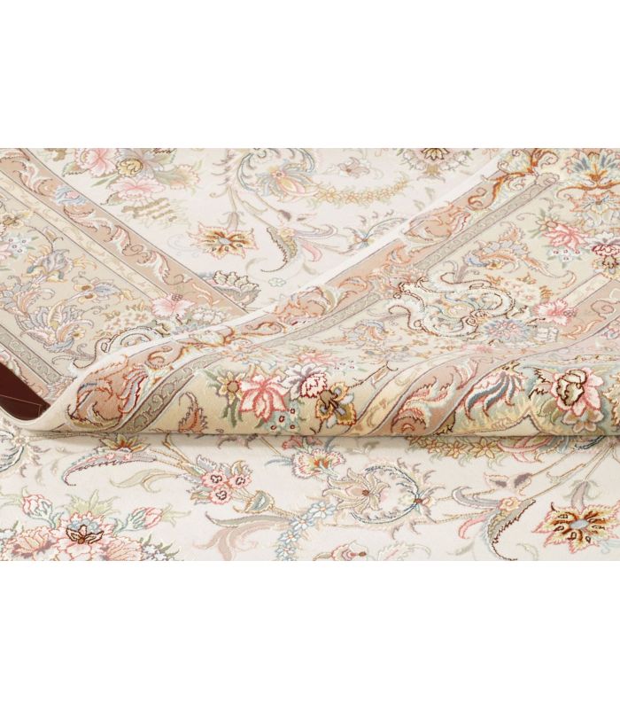 Tabriz 70raj on silk warp