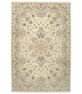 Tabriz 50raj on silk warp