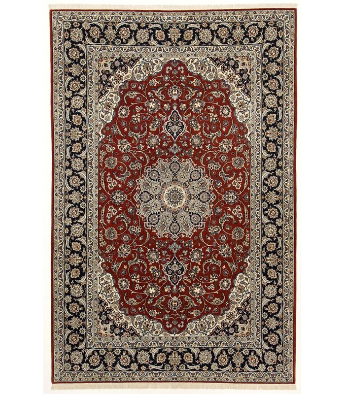 Isfahan on silk warp