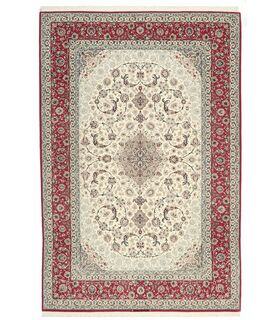 Isfahan on silk warp