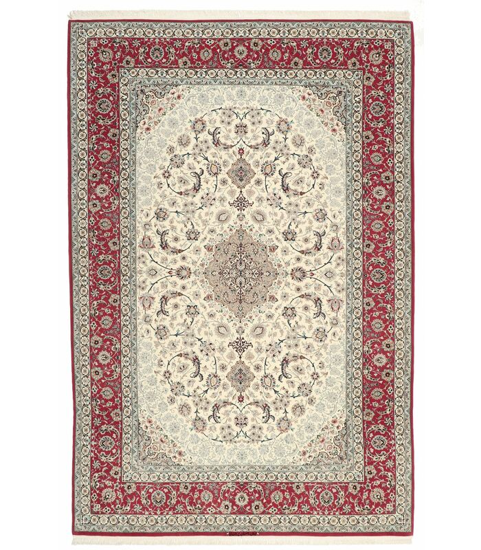 Isfahan on silk warp