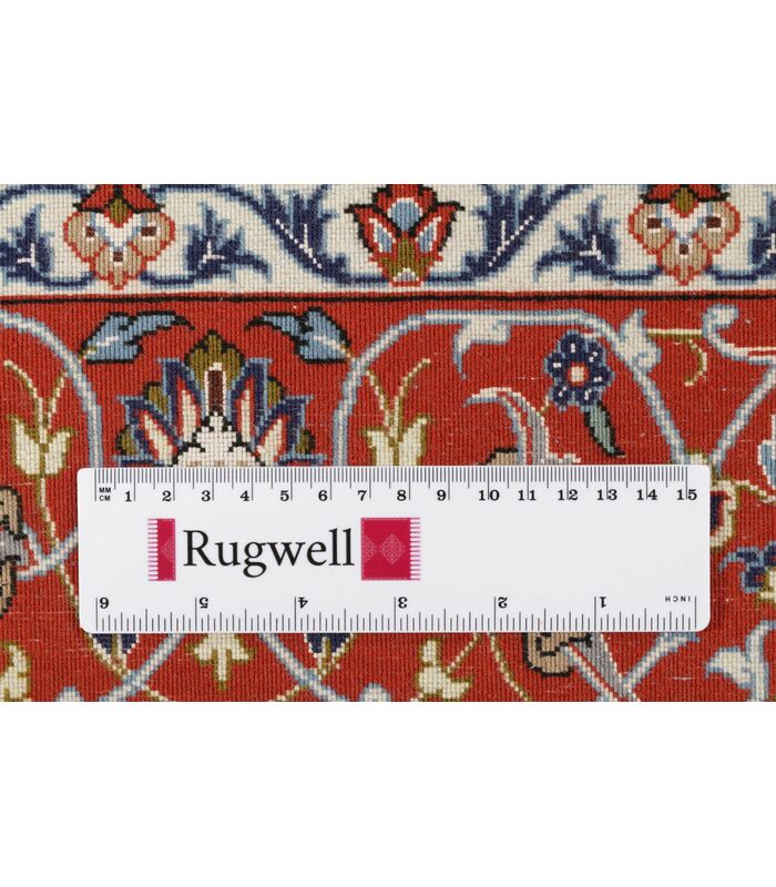 Isfahan on silk warp