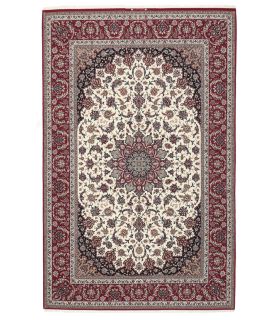 Isfahan on silk warp