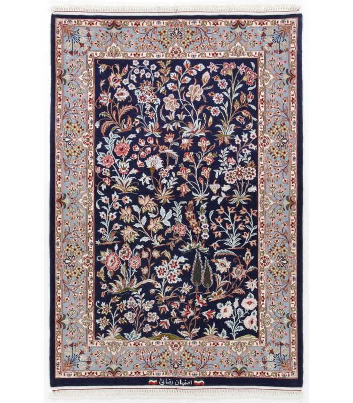 Isfahan on silk warp