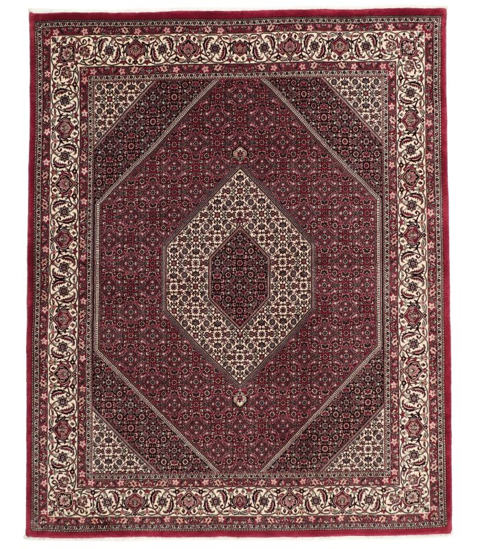 Bidjar with silk contours