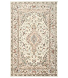Tabriz 50raj on silk warp