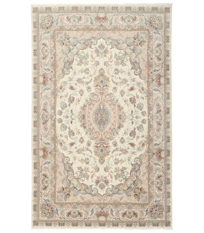 Tabriz 50raj on silk warp