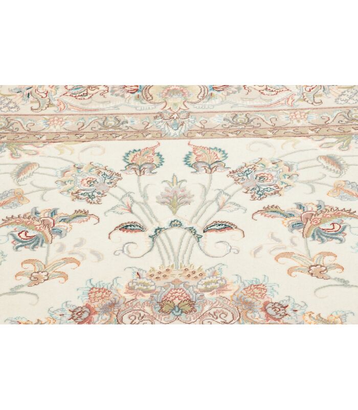 Tabriz 50raj on silk warp