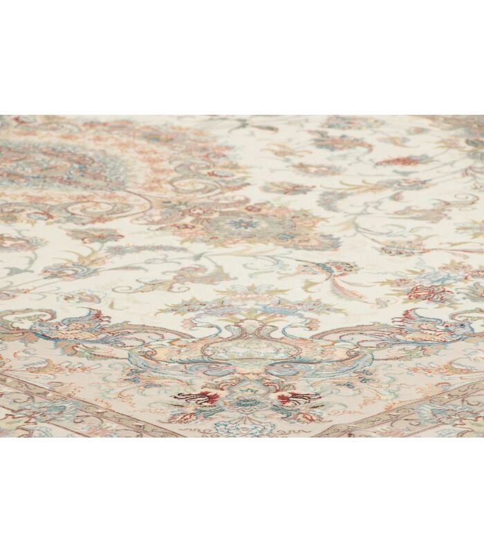 Tabriz 50raj on silk warp