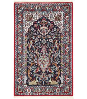 Isfahan on silk warp