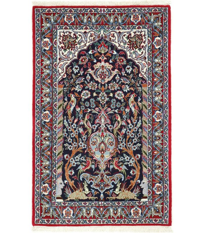 Isfahan on silk warp