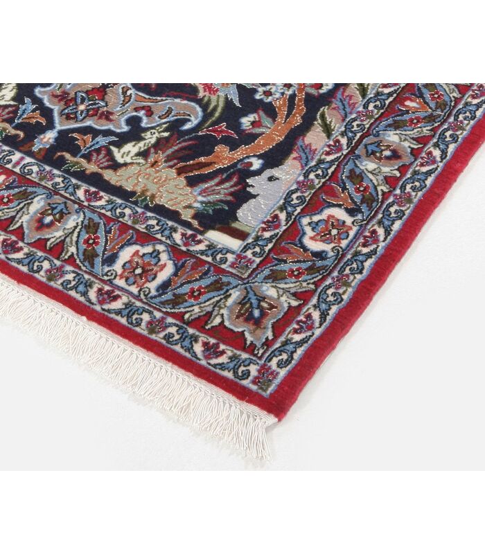 Isfahan on silk warp