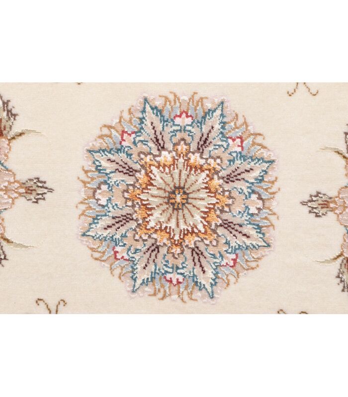 Tabriz 50raj on silk warp