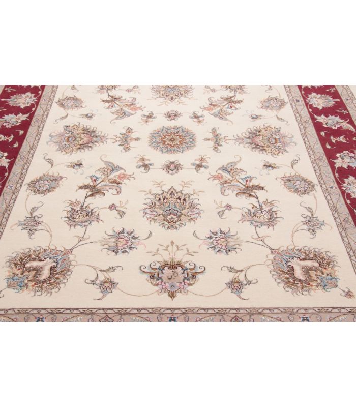 Tabriz 50raj on silk warp