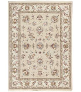 Tabriz 50raj on silk warp