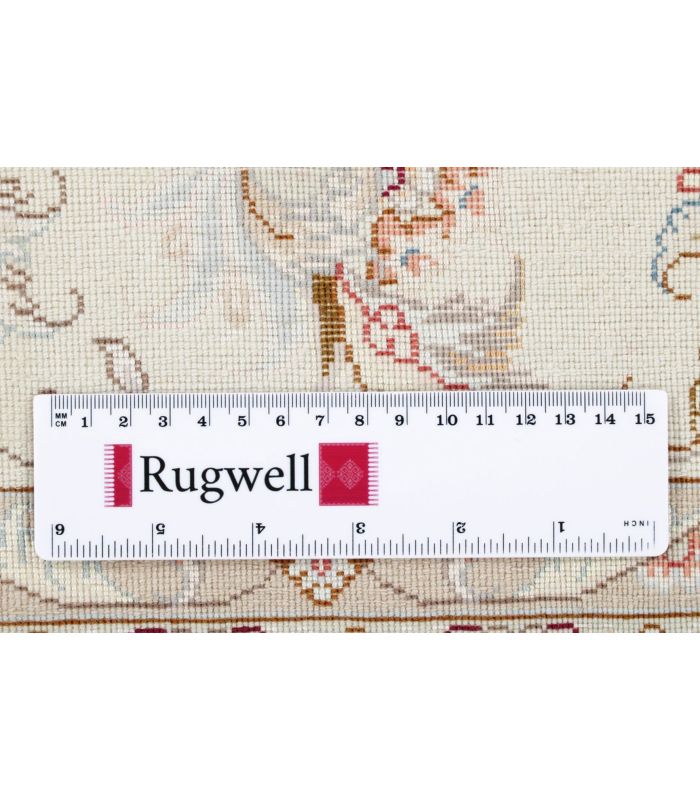 Tabriz 50raj on silk warp