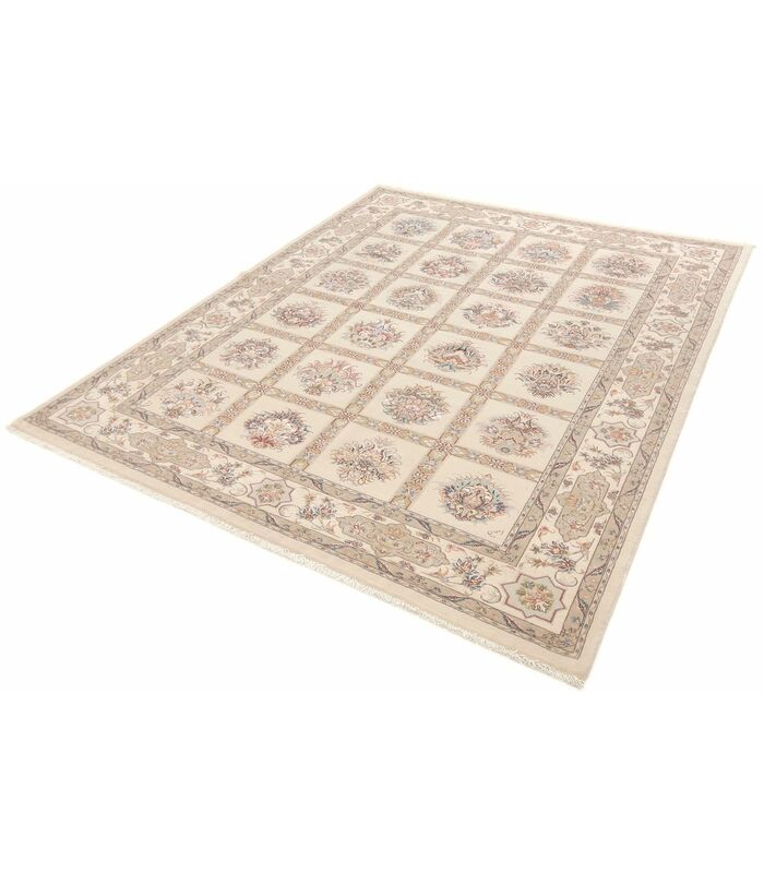 Tabriz 50raj on silk warp