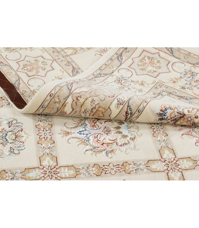 Tabriz 50raj on silk warp